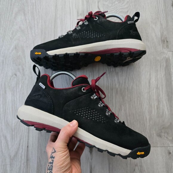 Danner | Inquire 3 Gorpcore black granola lace-up hiking shoes | WMS 8.5 - Picture 1 of 9